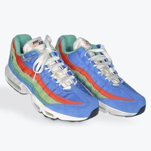 Nike Air Max 95 SE 'AMRC' Running Club Men's Blue Athletic Sneakers